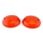 Amber Motorcycle Turn Signal Lens Cover for Suzuki Intruder 1400, VX800