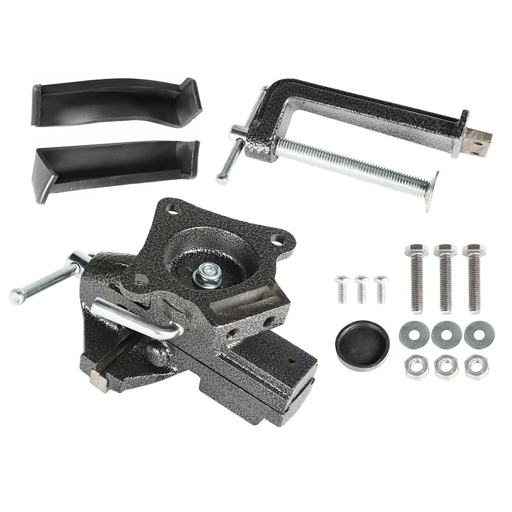Bench Vise for Home Use (3.3 Inch Quick Adjustment)