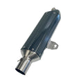Exhaust Pipe + Carbon Fibre Look Muffler System for 250cc 300cc PIT Dirt Bike