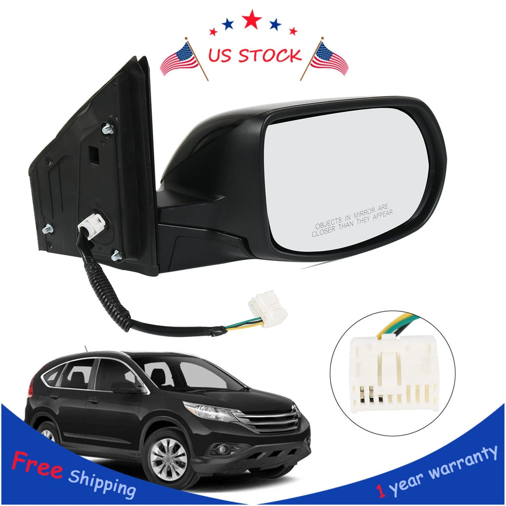 Right Side Mirror for Honda CR-V 2012–2016 (Textured Black)
