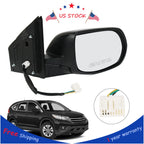 Right Side Mirror for Honda CR-V 2012–2016 (Textured Black)