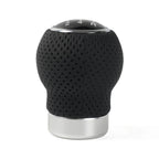 5-Speed Gear Shift Knob Kit for Manual Vehicles (Black Leather)