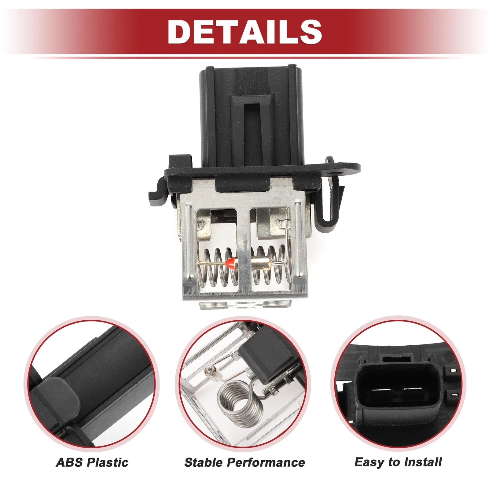 HVAC Blower Motor Resistor No. 8V518L603AA for Ford Fiesta (2015)