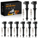 Ignition Coils & Spark Plugs for Jaguar XF XJ XK XKR (2010-2013)