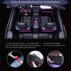 RGB Music Voice Control Floor Atmosphere Light Lamp 12V