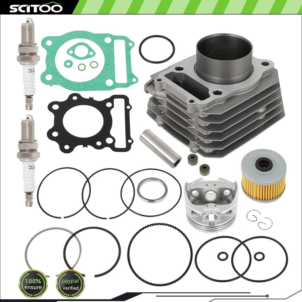 Cylinder Top End Rebuild Kit for Honda TRX 300 Fourtrax (1988–2000)