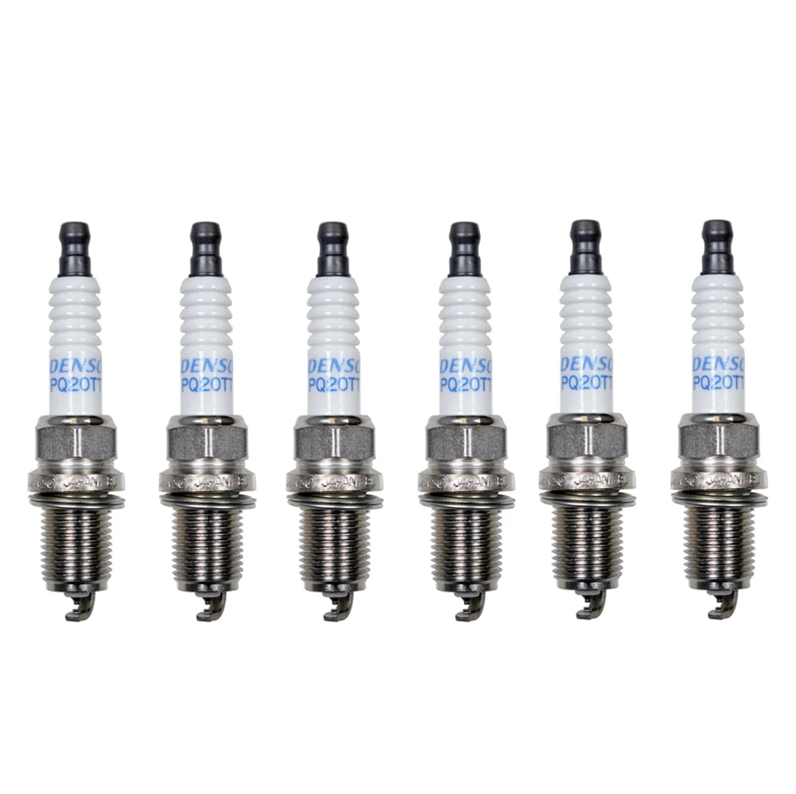 Set of 6 Denso Platinum TT Spark Plugs for L6 H6 (0.040 Gap)