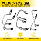 Set of 6 Fuel Injector Lines for Dodge Cummins 6.7L (2007–2018) 4935974