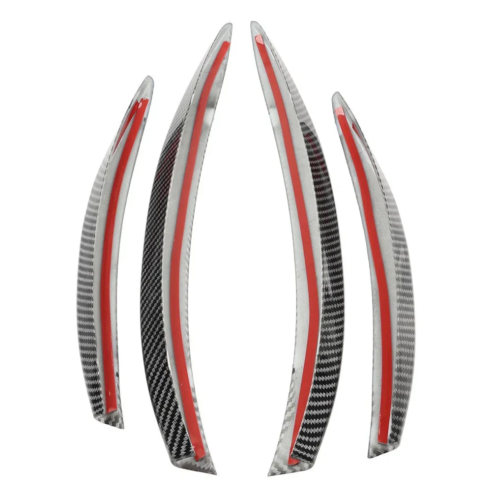 Carbon Look Fog Light Grille Trim for Benz CLA Class C118 X118 (2024-2025)