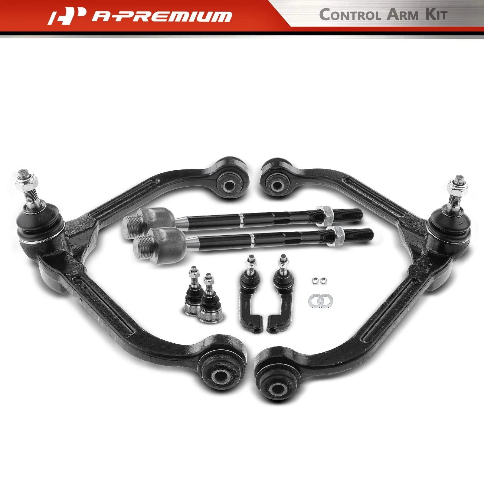 8x Front Control Arm Tie Rod Ball Joint for Jeep Liberty (2002–2004)