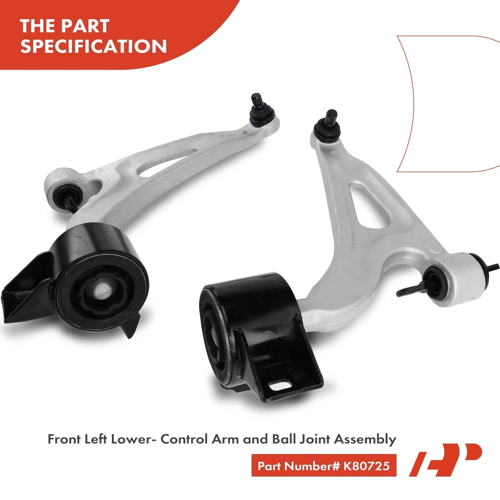 Set of 4 Control Arm Ball Joint Assembly Tie Rod for Ford Mercury