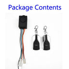 Wireless Remote Control Induction Lock Alarm System for Universal Vehicles