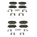 Set of 4 Bosch Blue Ceramic Disc Brake Pads for Kia Sorento (2016–2020)