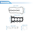 Set of 1 Engine Cylinder Head Gasket Set for Toyota Prius (2001–2009)