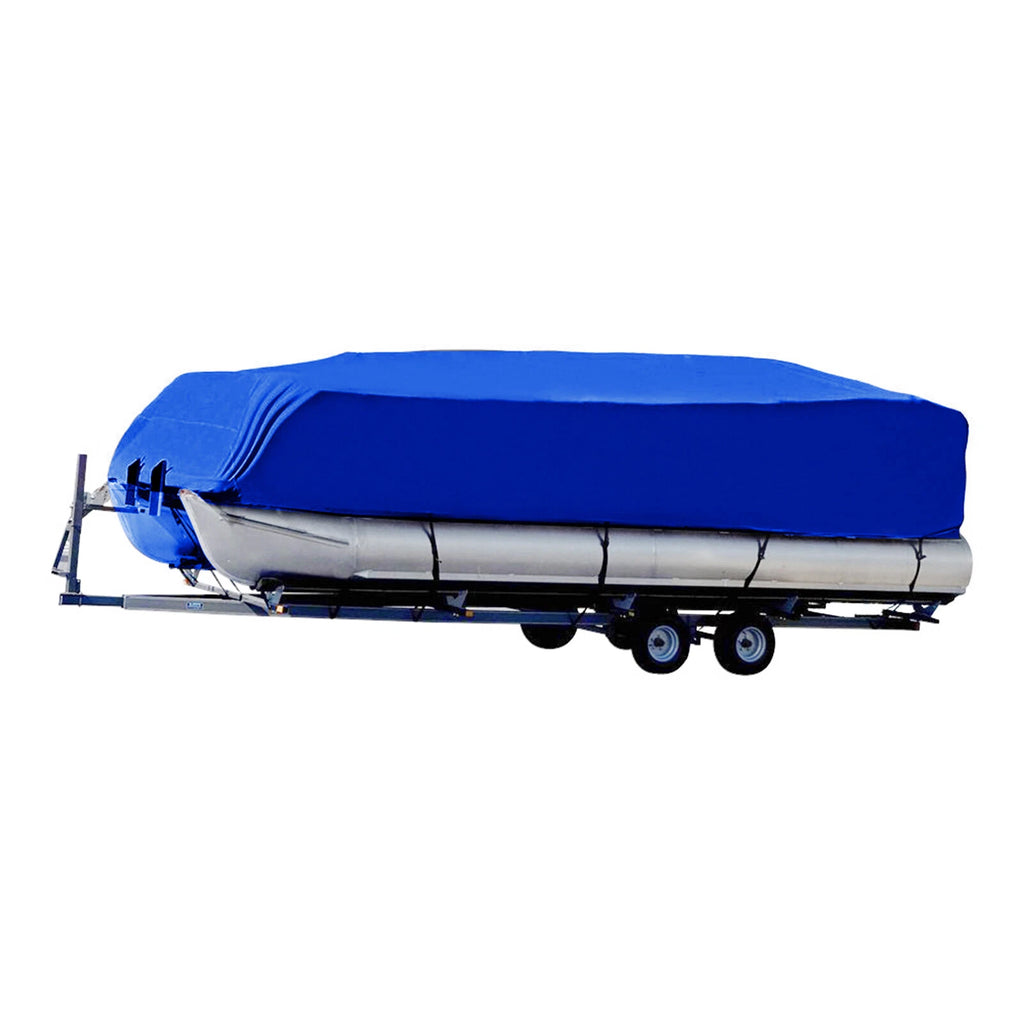 Pontoon Boat Cover Waterproof Heavy Duty Universal Fit 21ft to 24ft