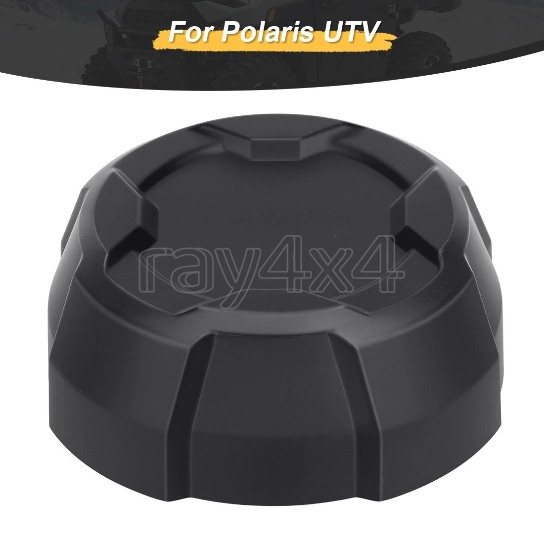 Rear Matte Black Rim Cap for Polaris Ranger Crew SP 570 (2022–2025) 1524066-458