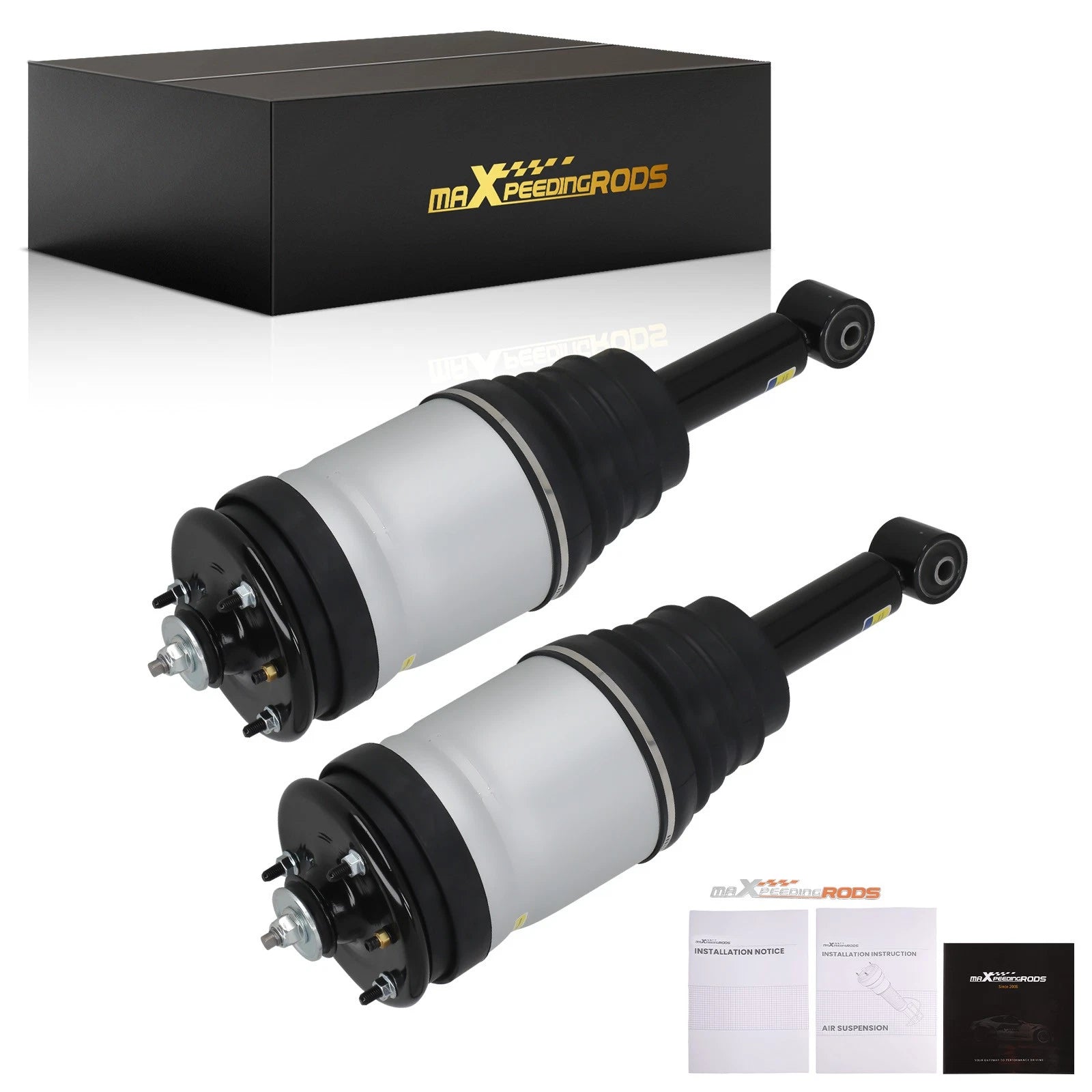 Pair Rear Shock Struts for Land Rover LR3 LR4 (2005–2016)
