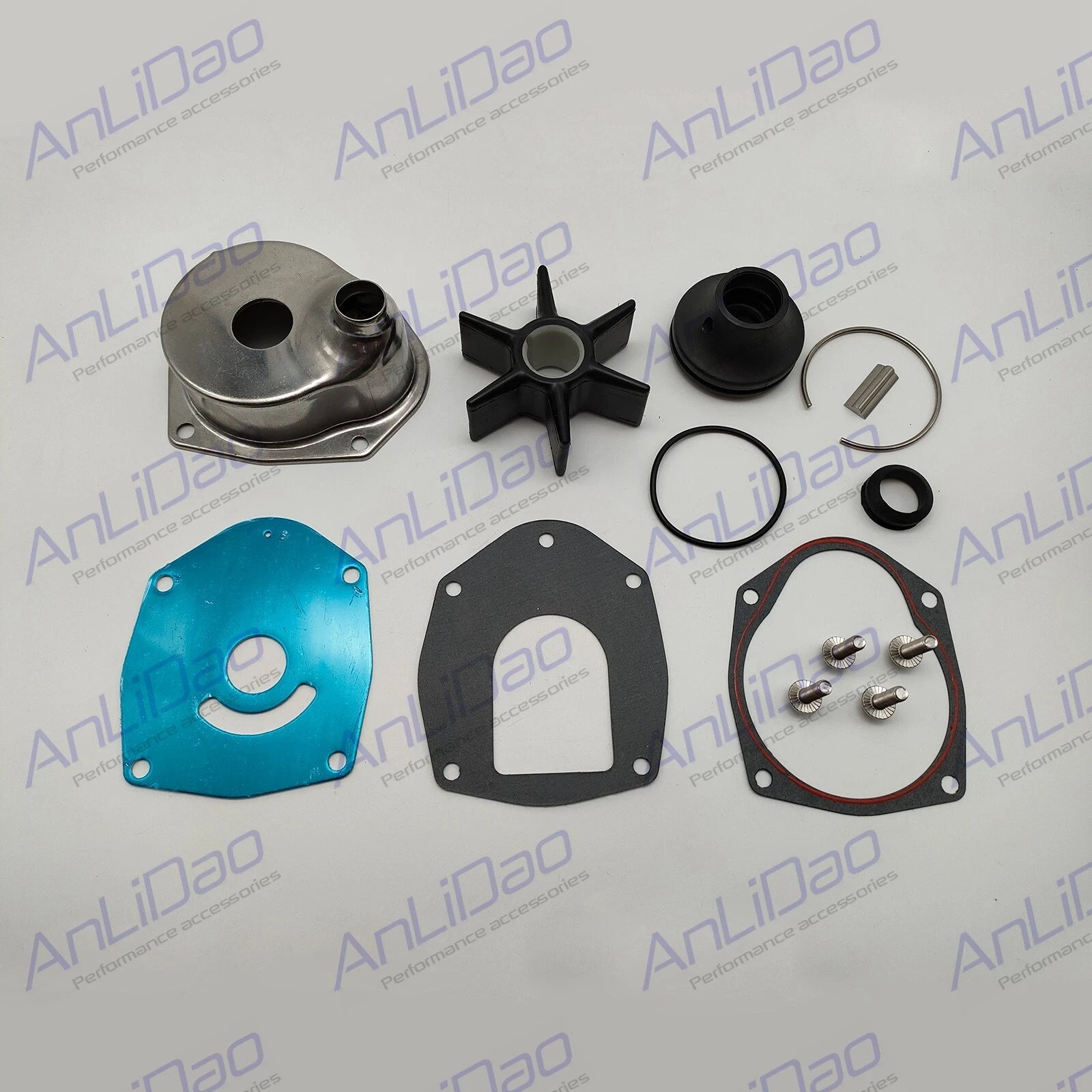 Water Pump Impeller Repair Kit for Mercury Verado 135HP-300HP (817275A09)