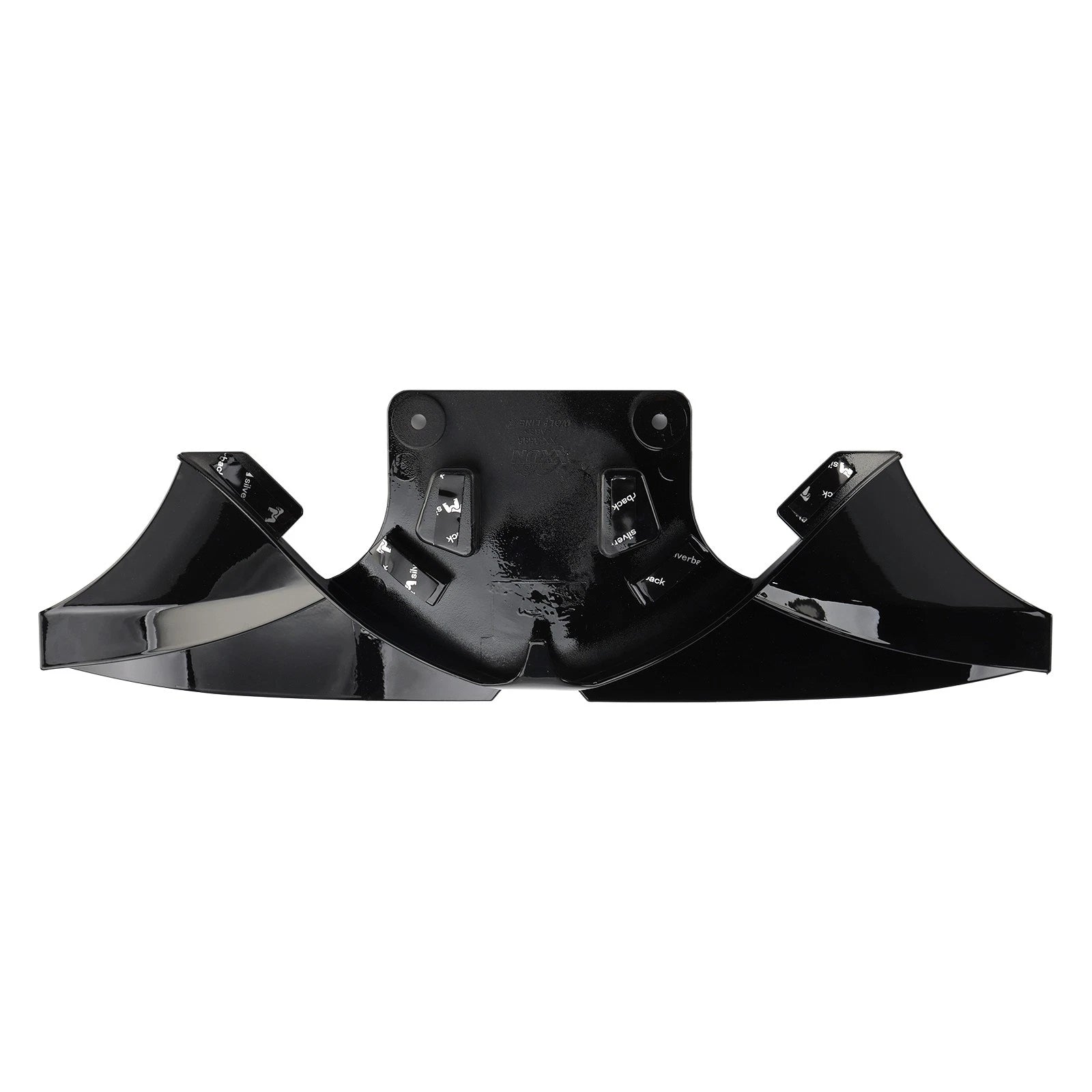 Front Spoiler Winglet for Street Triple 765R/RS (2023–2025) Black