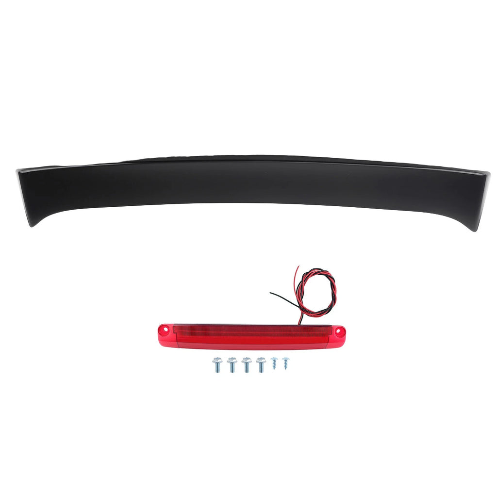 LED Rear Wing Spoiler for Toyota Corolla CE LE S (2003–2008) Black
