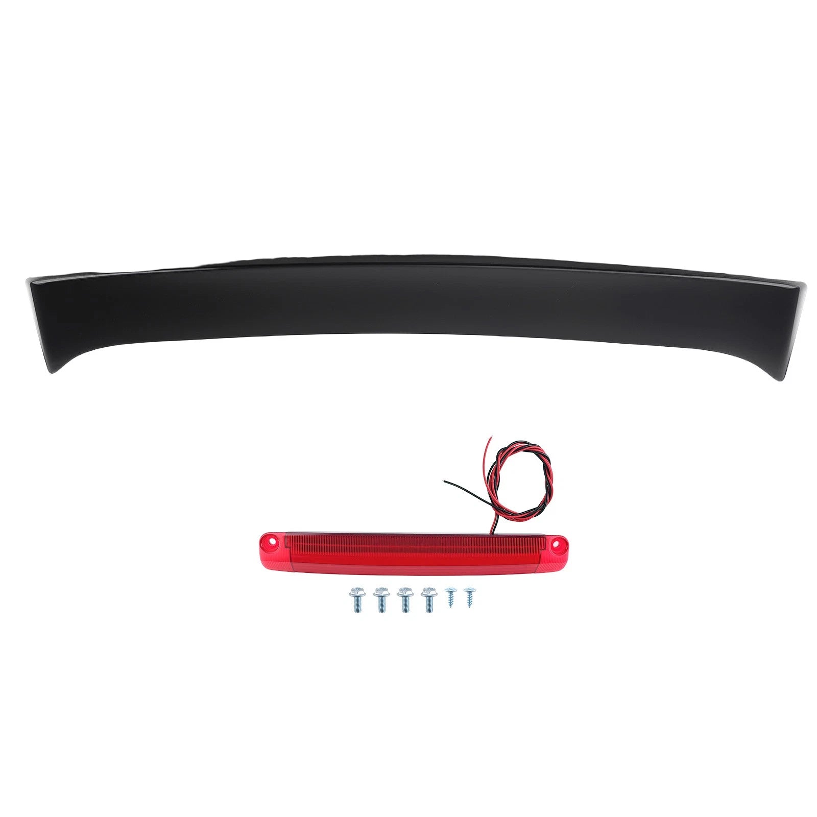LED Rear Wing Spoiler for Toyota Corolla CE LE S (2003–2008) Black