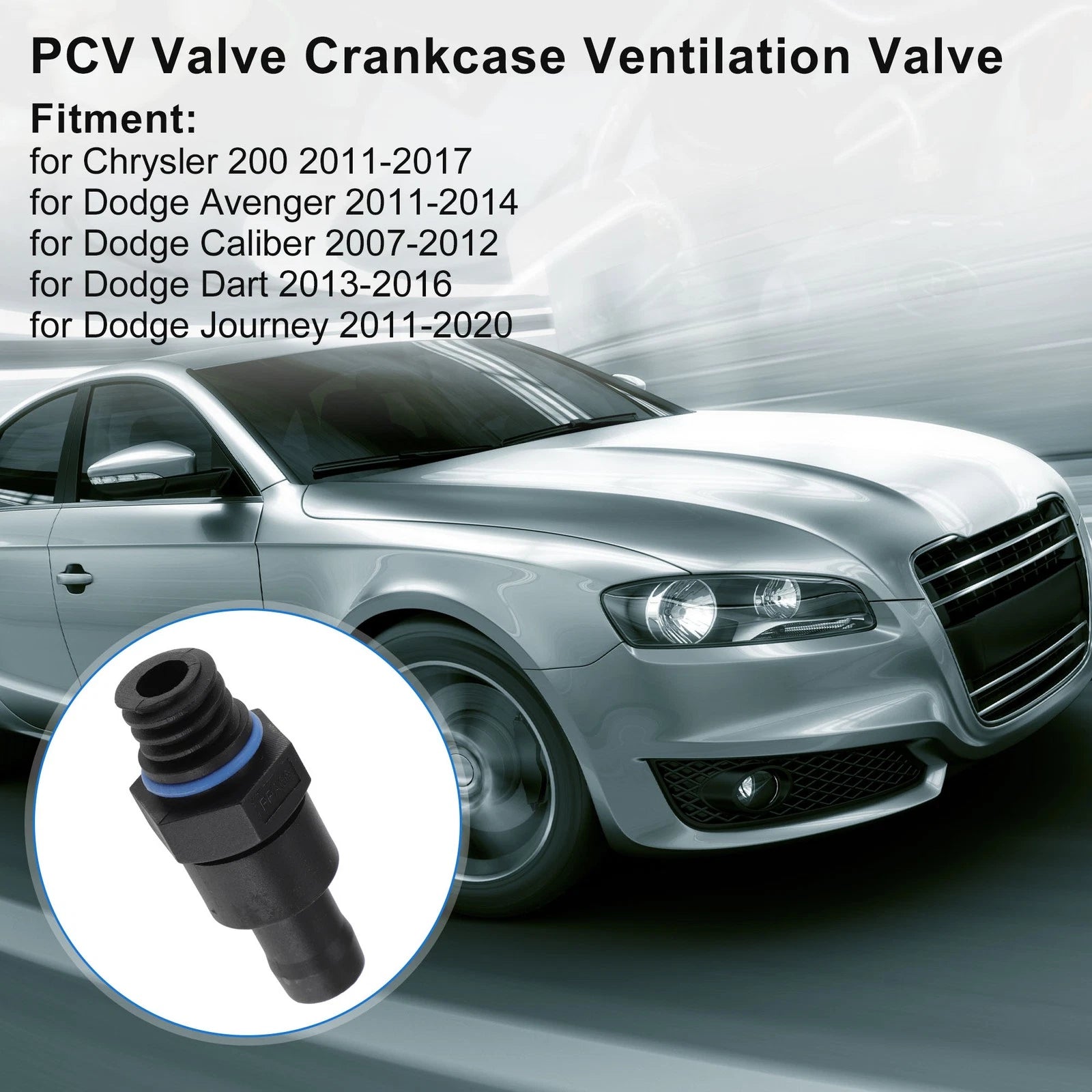 PCV Valve for Chrysler 200 (2011–2017) 5047002AA/5047063AA