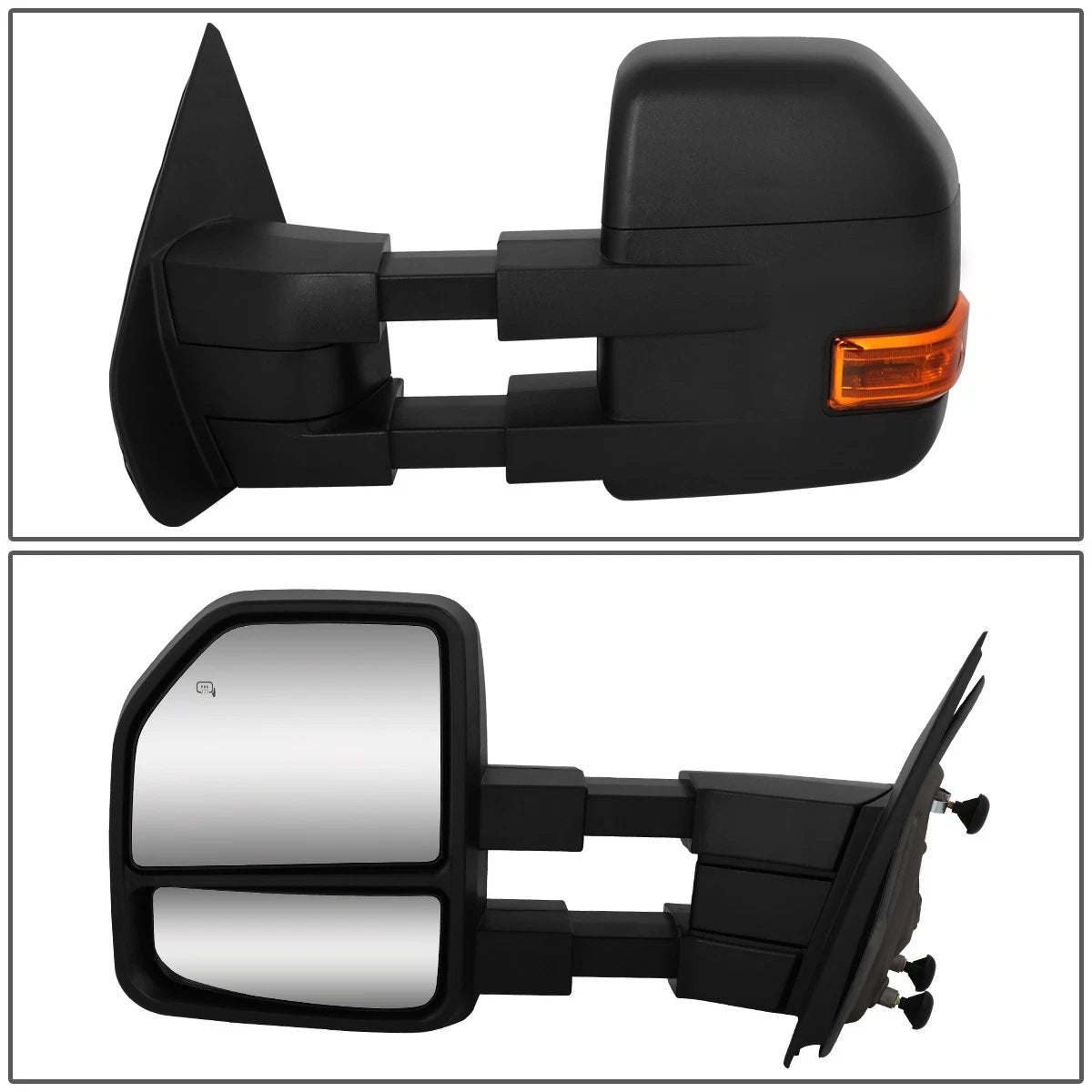 Powered Towing Mirror for Ford F150 (2004–2014) w/Heated, LED Turn Signal, Puddle Light