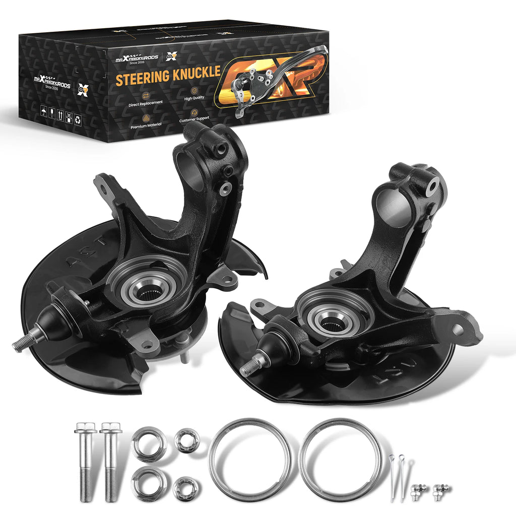 Front Steering Knuckle Wheel Hub Bearing Set for Honda Accord (2013–2015)