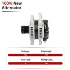 Alternator for Toyota 4Runner (2010-2013) V6 4.0L