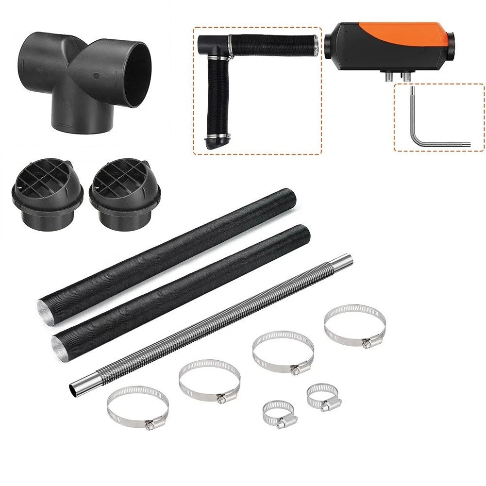 Ducting Kit for Diesel Heater 2KW 5KW 8KW with Extendable Air Outlet