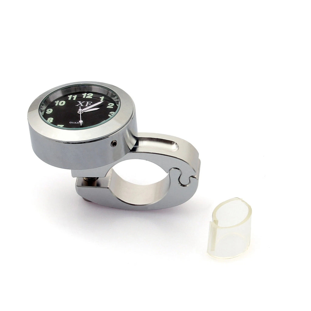 Universal Motorcycle Clock Handlebar Mount for 1-1/4" & 7/8" Bars
