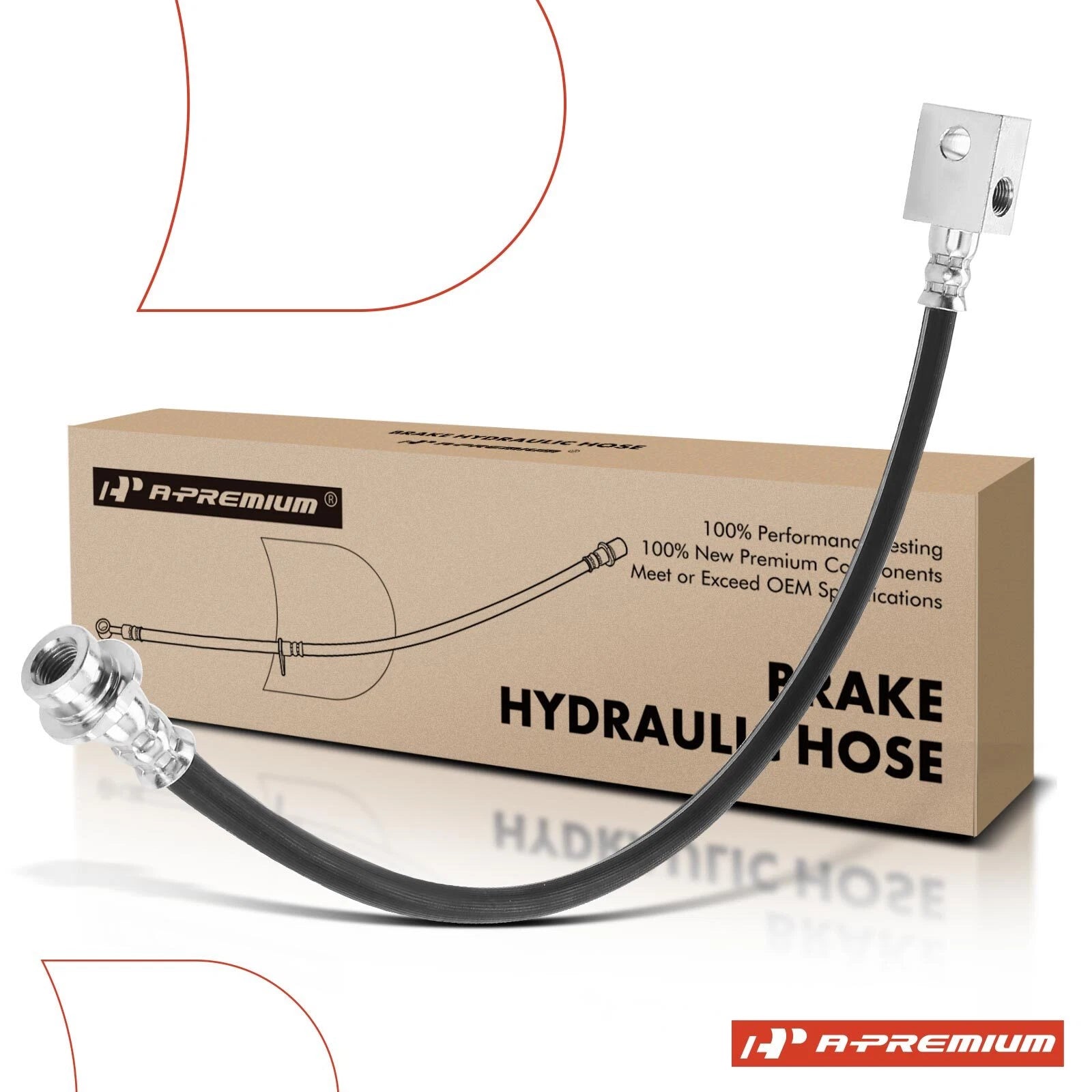 Rear Inner Brake Hydraulic Hose for Nissan NV1500 NV2500 NV3500 (2012–2019)