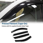 Car Window Deflectors for Hyundai Santa Fe Side Window Vent Visors (2007-2012)