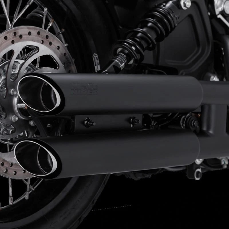 Vance & Hines Twin Slash 3in PCX Slip-On for Harley-Davidson Indian Scout (2015–2020)