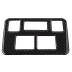 Carbon Fiber Headlight Button Frame Cover Trim for Subaru Forester (2013-2018)