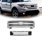 Front Bumper Upper Grille Assembly for Ford Explorer (2011-2015)