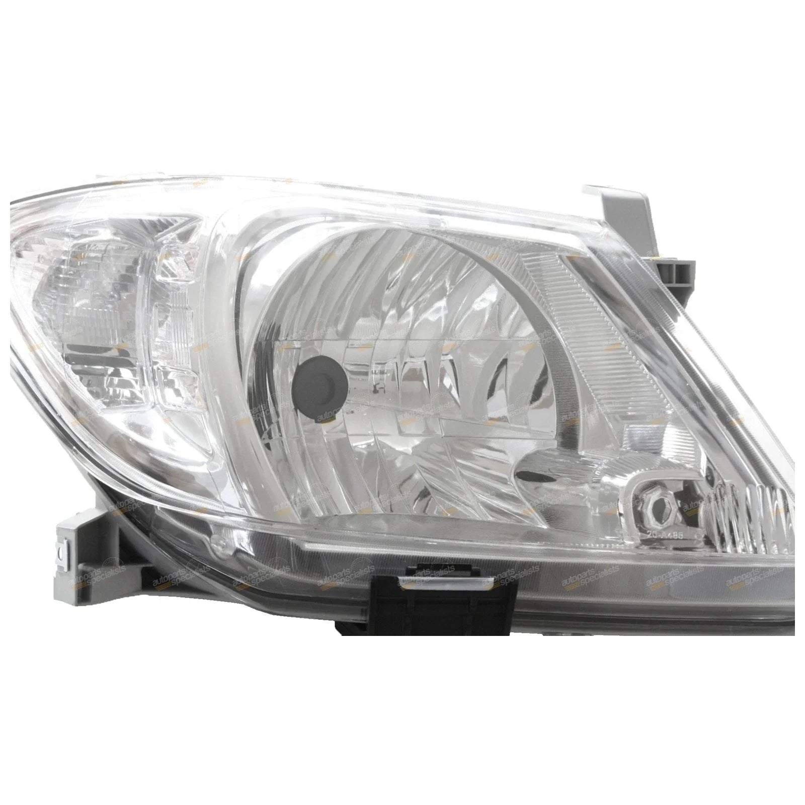 LH+RH Clear HeadLights Pair for Toyota Hilux (2008–2011)