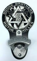 Metal Bottle Opener Wall Mount Vintage Style for Dodge Brothers Motor Vehicles