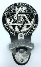 Metal Bottle Opener Wall Mount Vintage Style for Dodge Brothers Motor Vehicles