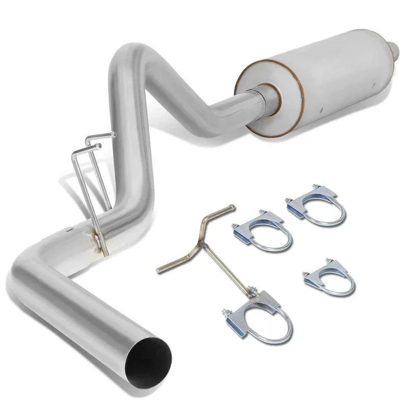 3" Tip Muffler Stainless Catback Exhaust for Dodge Ram 1998–2001 3.9/5.2/5.9