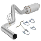 3" Tip Muffler Stainless Catback Exhaust for Dodge Ram 1998–2001 3.9/5.2/5.9