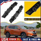 Set of 2 Bumper Brackets for Nissan Rogue (2014â2019)