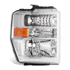 Chrome/Clear Headlight Lamp Right for Ford E-150/250/350/450/650/750 (2008–2021)