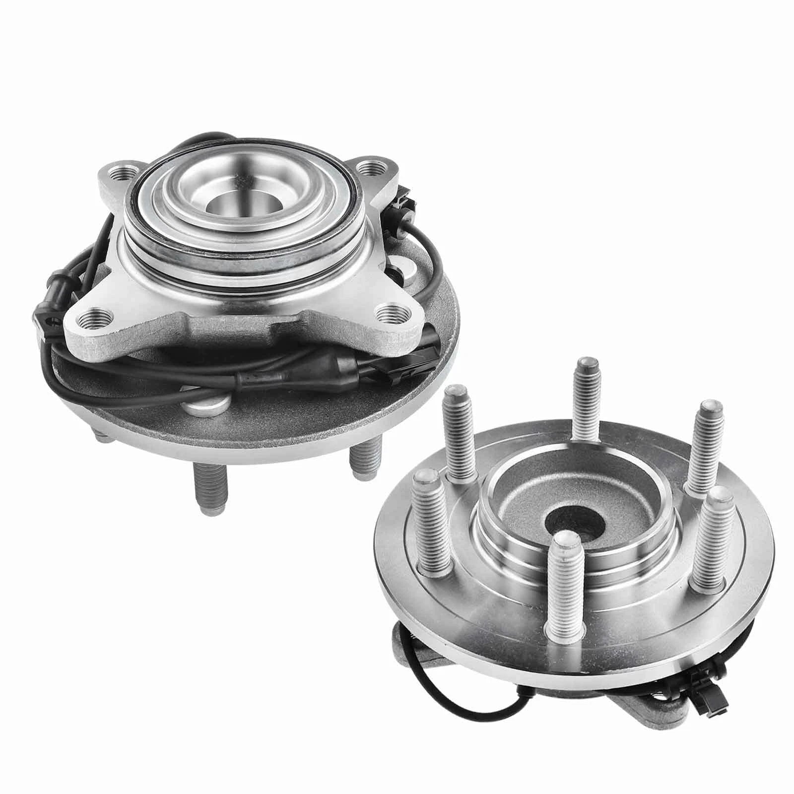 2X Front Wheel Hub & Bearing Assembly w/ ABS for Ford Expedition (2002-2006)