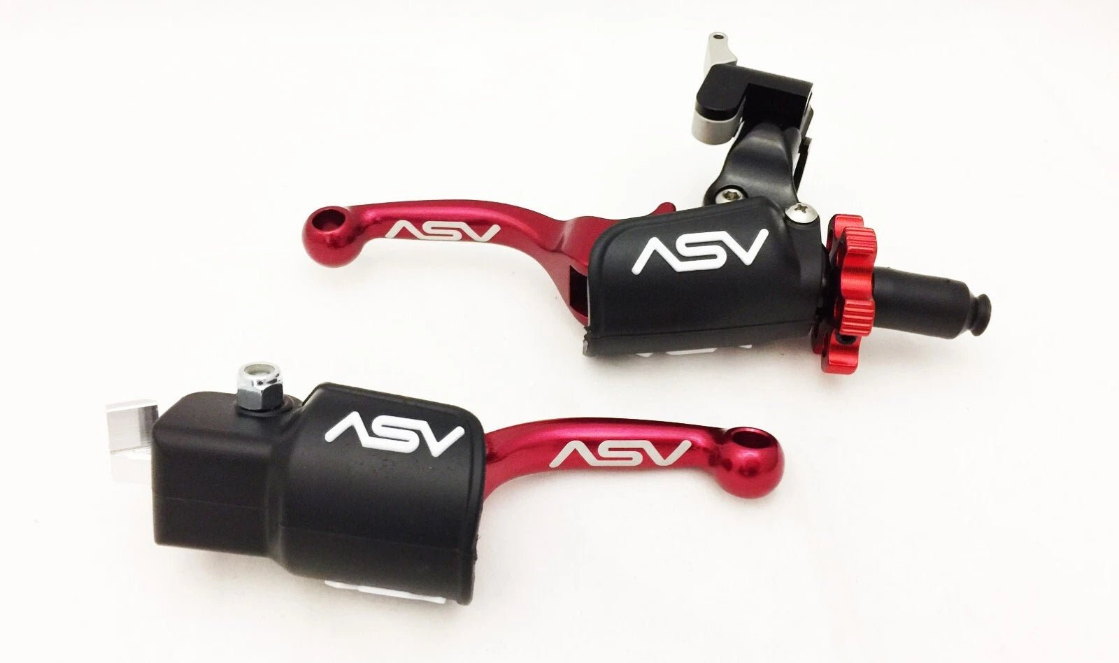 ASV F3 Shorty Clutch Perch Levers for Honda TRX 450R (2004–2005)