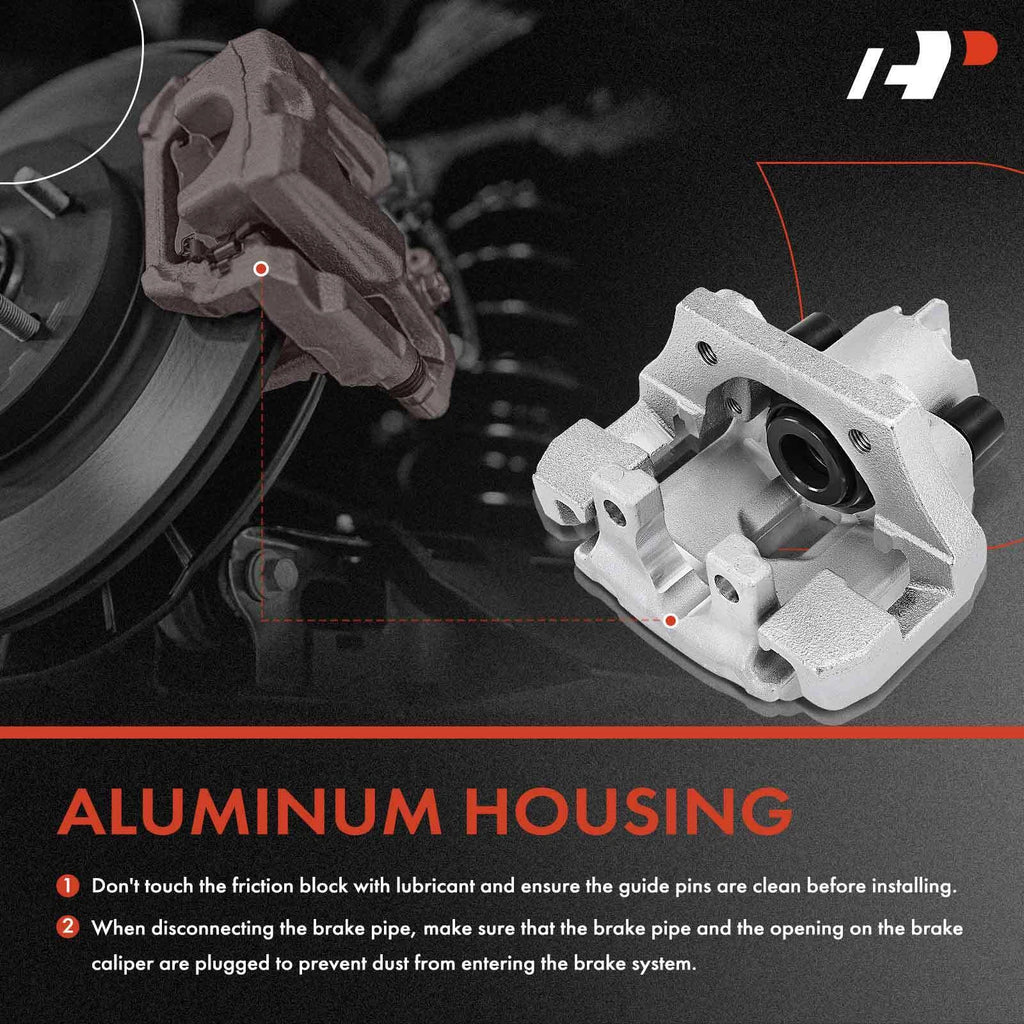 Rear Brake Calipers & Ceramic Pads for BMW E60 525i 525xi 528i (2006–2010)