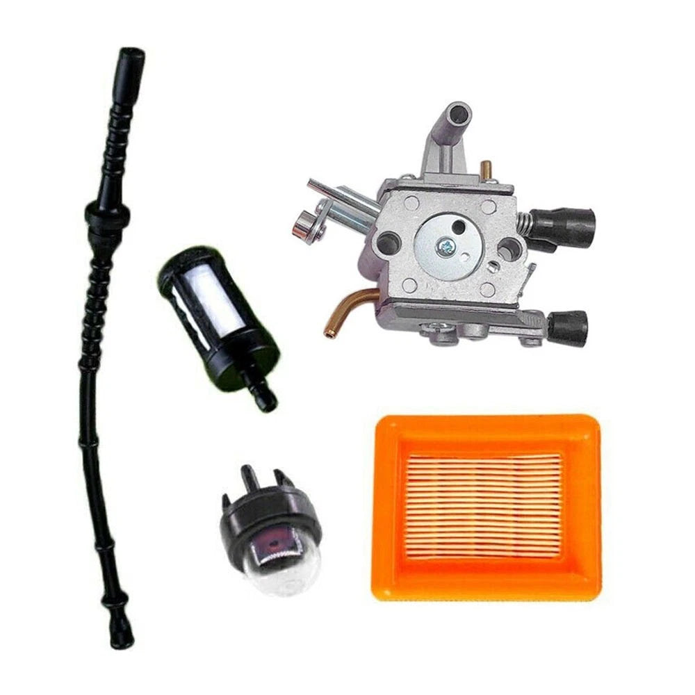 Carburetor Air Fuel Filter Kit for STIHL FS400 FS450 (4128 120 0602)