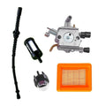Carburetor Air Fuel Filter Kit for STIHL FS400 FS450 (4128 120 0602)