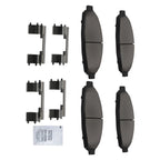 Front Ceramic Brake Pads for Mercury Grand Marquis (2003–2011)