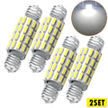 8x 578 39mm-42mm LED Festoon Bulb Lights for Dome Map Trunk (EXV)